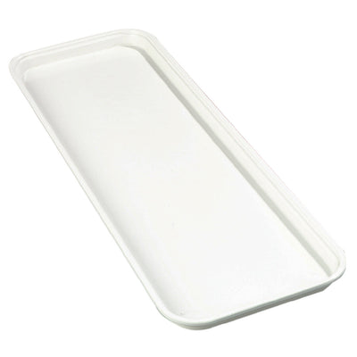 Carlisle 269FMT301 25-1/2 Inch Display Tray Air-flow Corners Fiberglass Pearl White