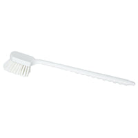 Carlisle 40501EC04 20 Inch Floater Scrub Brush Polyester Bristles Plastic Handle Yellow