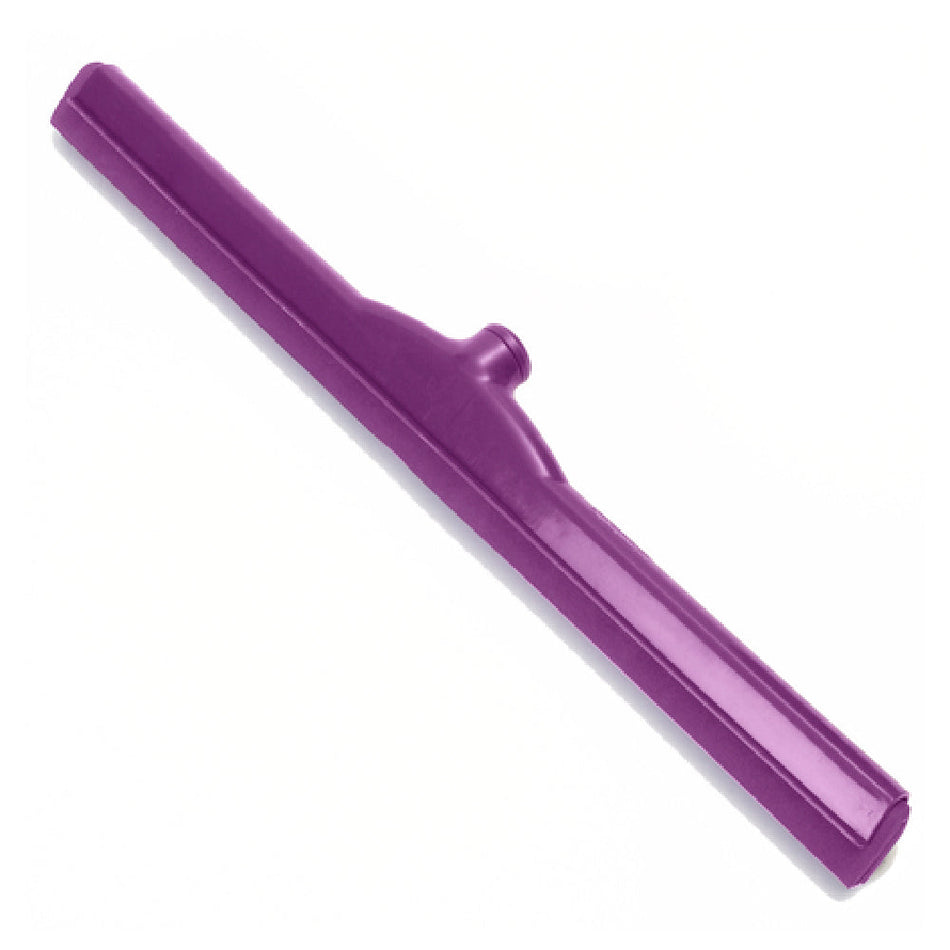 Carlisle 4156868 24 Inch Hygienic Floor Squeegee Head Foam Rubber Purple