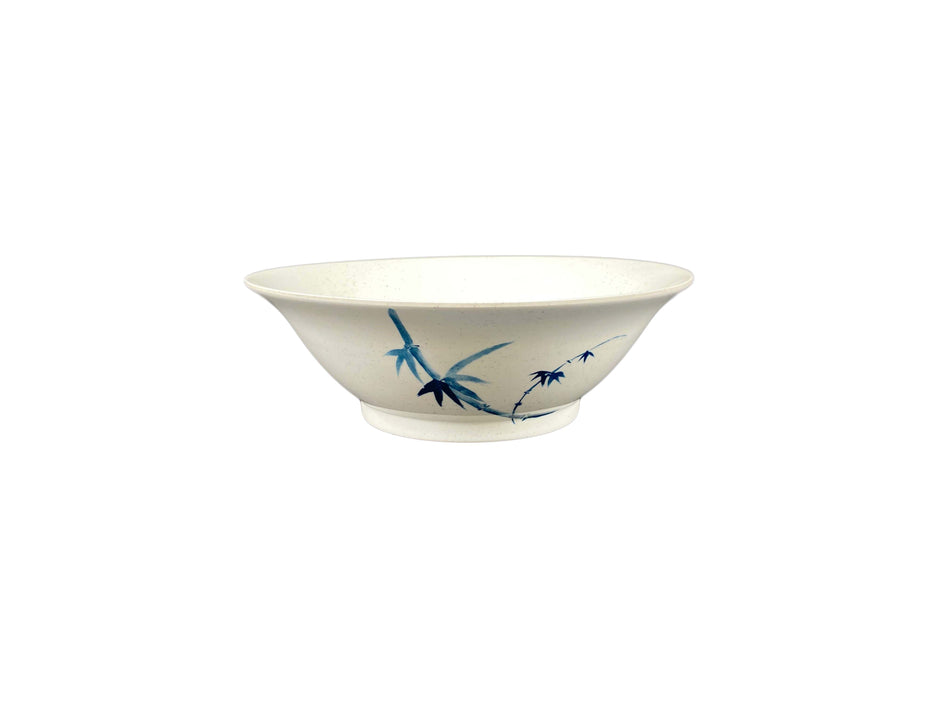 12 Pack 35 oz, 8" Diameter x 2-5/8" Height, Special Deep Bowl, Blue Bamboo Dinnerware, Melamine, BPA Free, Dishwasher Safe, Break-Resistant, Shatter-Resistant, No Microwave, No Oven, NSF