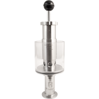 BrewBuilt® Tri-Clamp Spunding Valve | 1 BAR | 0.3–14.5 PSI