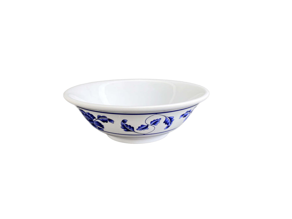 12 Pack 22 oz, 6-7/8" Diameter x 2-1/4" Height, Rimless Bowl, Lotus Dinnerware, Melamine, BPA Free, Dishwasher Safe, Break-Resistant, Shatter-Resistant, No Microwave, No Oven, NSF