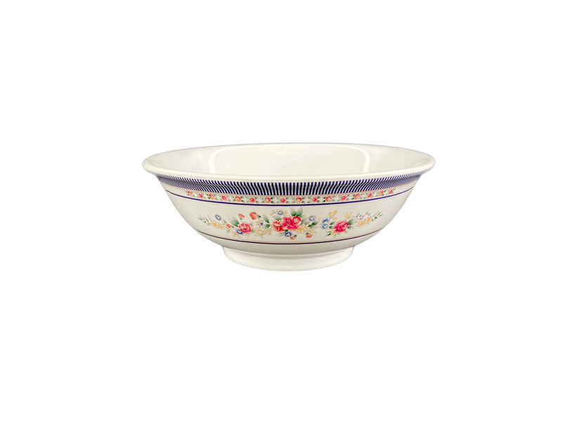 Thunder Group 5065AR 32 Oz Bowl Rimless Break Resistant Dishwasher Safe Melamine Rose