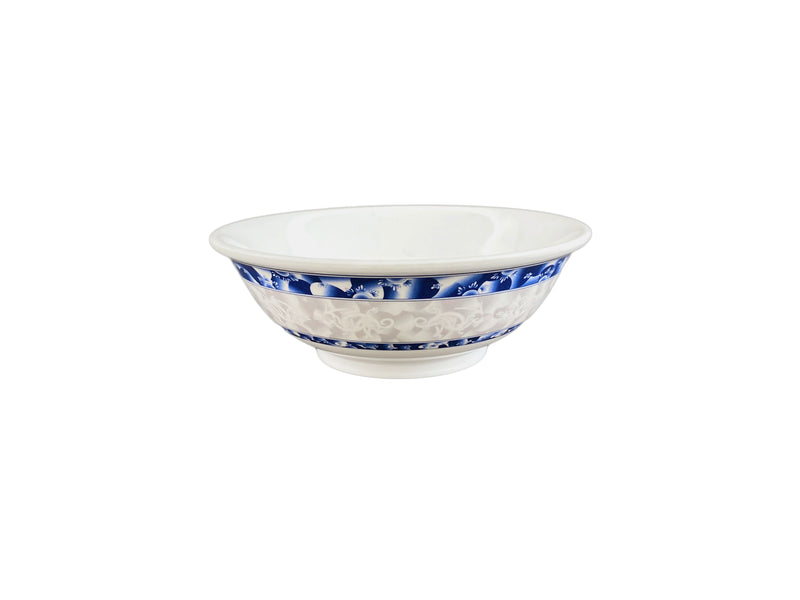 Thunder Group 5065DL Bowl 32 Oz 7-1/2 Inch Diameter Break Resistant Melamine Blue
