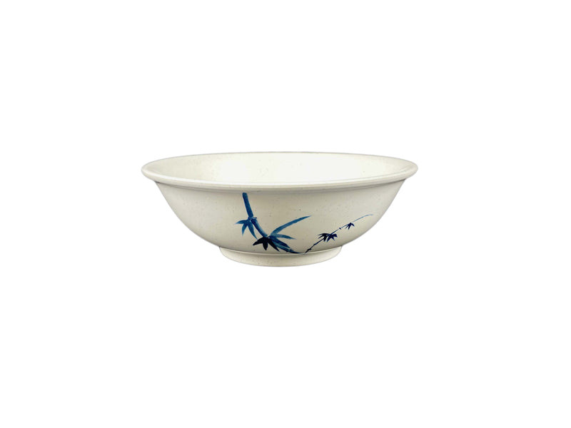 Thunder Group 5075BB 52 Oz Bowl Rimless Break-Resistant Melamine Blue Bamboo