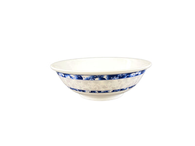 Thunder Group 5075DL 52 Oz Melamine Bowl Rimless Break-Resistant Blue Dragon