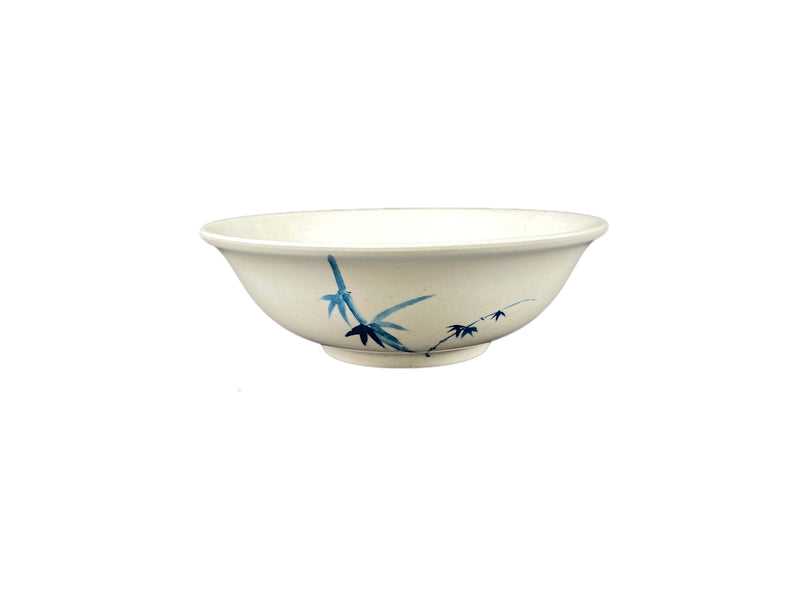 Thunder Group 5085BB 70 Oz. Bowl Break-Resistant Melamine Blue Bamboo