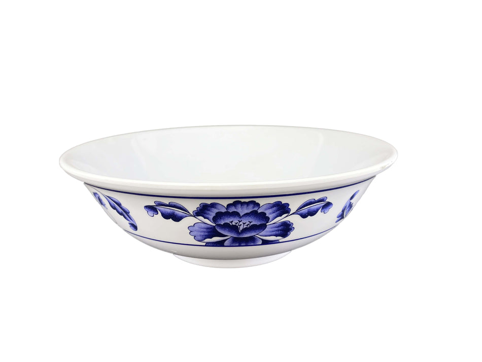 12 Pack 70 oz, 9-3/4" Diameter x 3-1/4" Height, Rimless Bowl, Lotus Dinnerware, Melamine, BPA Free, Dishwasher Safe, Break-Resistant, Shatter-Resistant, No Microwave, No Oven, NSF
