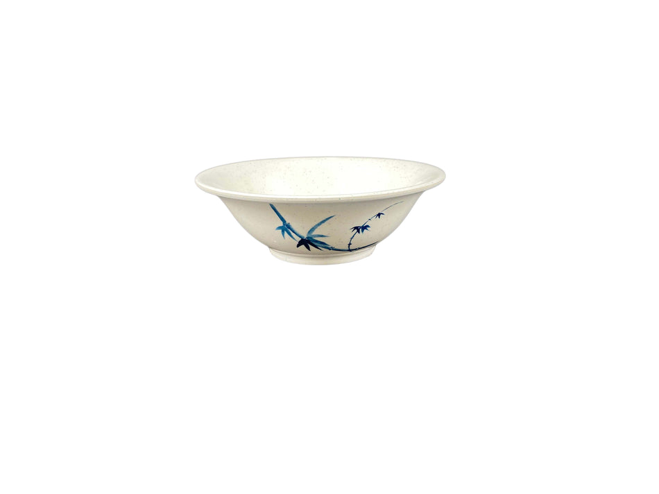 12 Pack 15 oz, 6" Diameter x 2" Height, Deep Bowl, Blue Bamboo Dinnerware, Melamine, BPA Free, Dishwasher Safe, Break-Resistant, Shatter-Resistant, No Microwave, No Oven, NSF