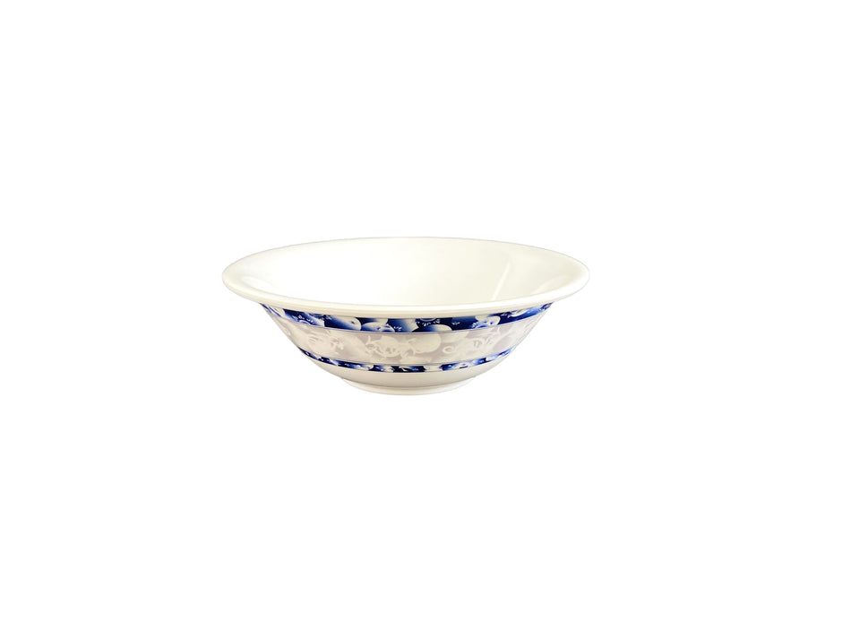 12 Pack 24 oz, 7" Diameter x 2-1/4" Height, Deep Bowl, Blue Dragon Dinnerware, Melamine, BPA Free, Dishwasher Safe, Break-Resistant, Shatter-Resistant, No Microwave, No Oven, NSF