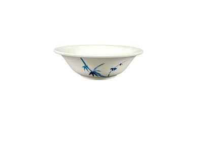 Thunder Group 5108BB 34 Oz Bowl Round Break-Resistant Dishwasher Safe Melamine Blue Bamboo