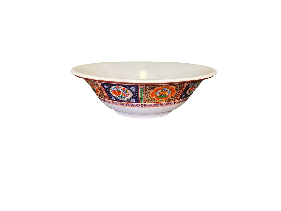 12 Pack 34 oz, 8" Diameter x 2-1/2" Height, Deep Bowl, Peacock Dinnerware, Melamine, BPA Free, Dishwasher Safe, Break-Resistant, Shatter-Resistant, No Microwave, No Oven, NSF