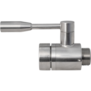 Marchisio Stainless Steel Spigot | 1/4 Turn Ball Valve | 1 in. BSP