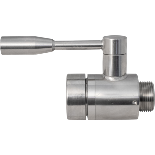 Marchisio Stainless Steel Spigot | 1/4 Turn Ball Valve | 1 in. BSP