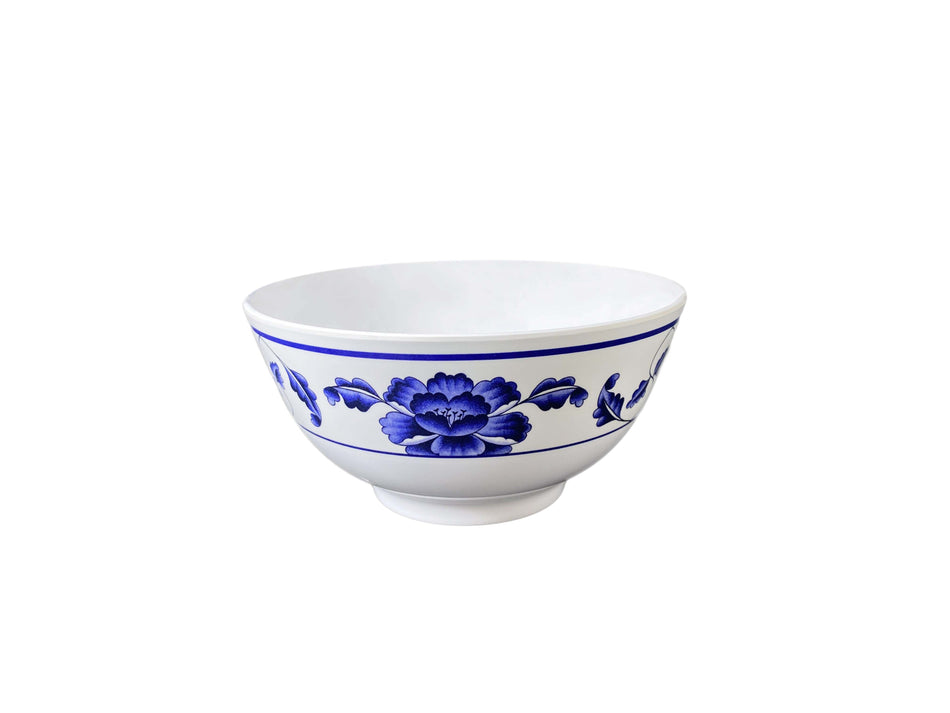 12 Pack 25 oz, 5-7/8" Diameter x 2-7/8" Height, Rice Bowl, Lotus Dinnerware, Melamine, BPA Free, Dishwasher Safe, Break-Resistant, Shatter-Resistant, No Microwave, No Oven, NSF