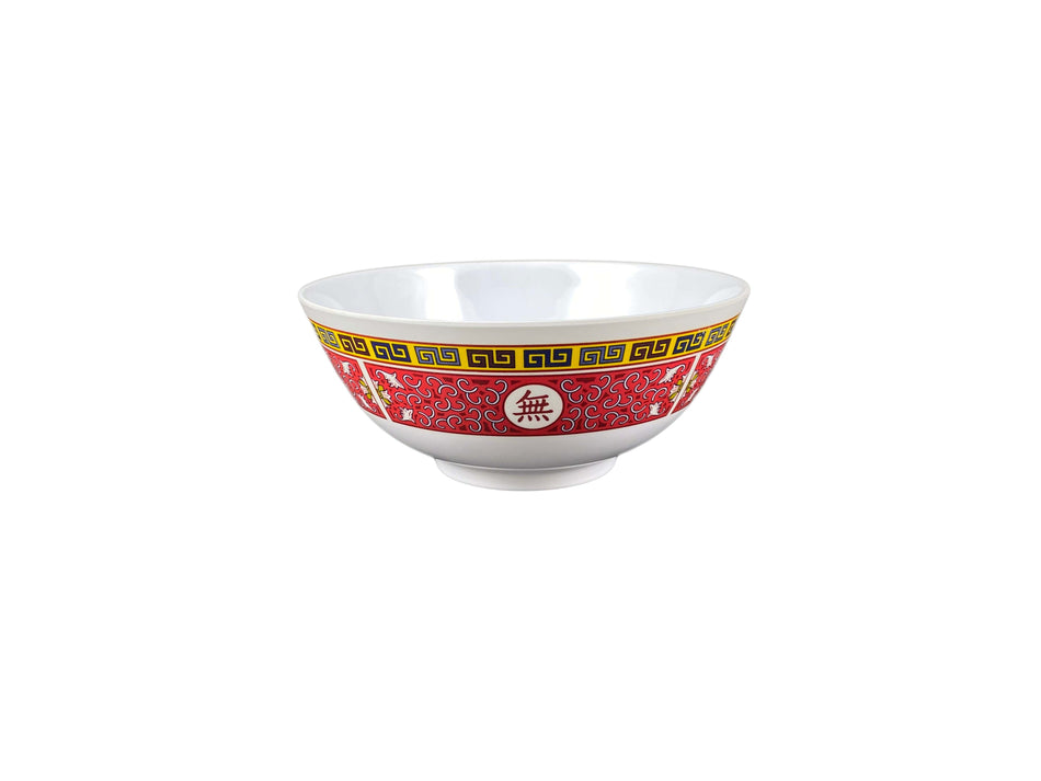 12 Pack 56 oz, 8" Diameter x 3-1/2" Height, Rice Bowl, Longevity Dinnerware, Melamine, BPA Free, Dishwasher Safe, Break-Resistant, Shatter-Resistant, No Microwave, No Oven, NSF