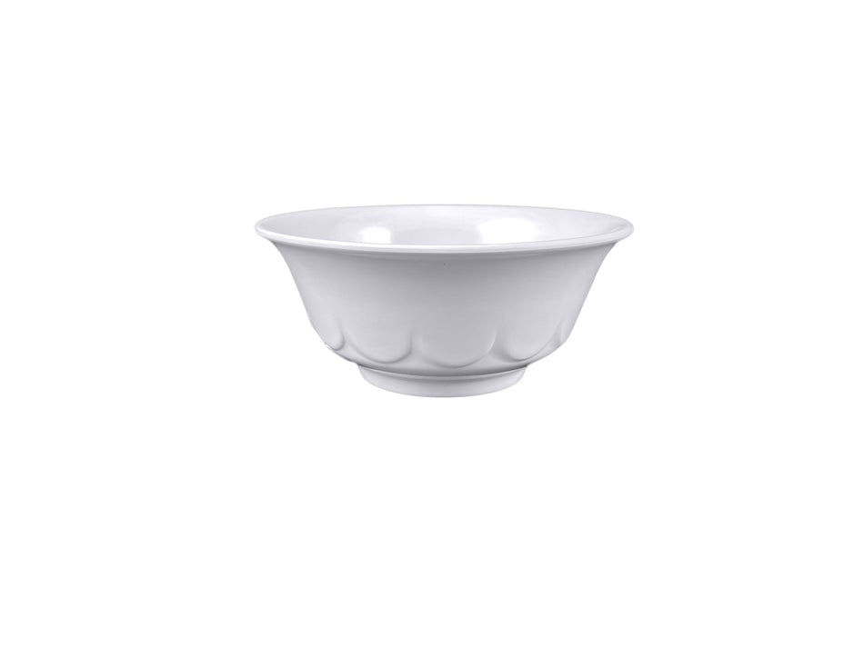 12 Pack 25 oz, 6-1/4" Diameter x 2-3/4" Height, Scalloped Bowl, Imperial Dinnerware, Melamine, BPA Free, Dishwasher Safe, Break-Resistant, Shatter-Resistant, No Microwave, No Oven, NSF