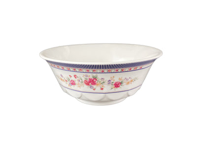 Thunder Group 5275AR 34 Oz Scalloped Bowl Melamine Rose NSF