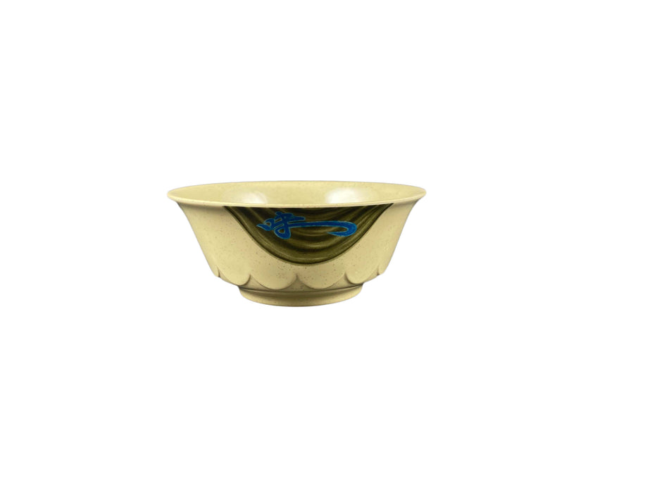 12 Pack 34 oz, 7-1/4" Diameter x 3" Height, Scalloped Bowl, Wei Dinnerware, Melamine, BPA Free, Dishwasher Safe, Break-Resistant, Shatter-Resistant, No Microwave, No Oven, NSF