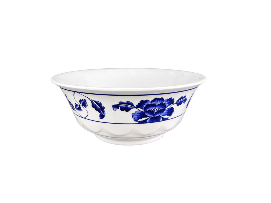 12 Pack 34 oz, 7-1/4" Diameter x 3" Height, Scalloped Bowl, Lotus Dinnerware, Melamine, BPA Free, Dishwasher Safe, Break-Resistant, Shatter-Resistant, No Microwave, No Oven, NSF