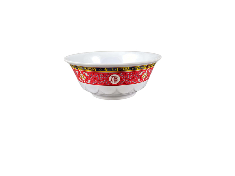 Thunder Group 5275TR 34 Oz Scalloped Bowl Melamine Dishwasher Safe