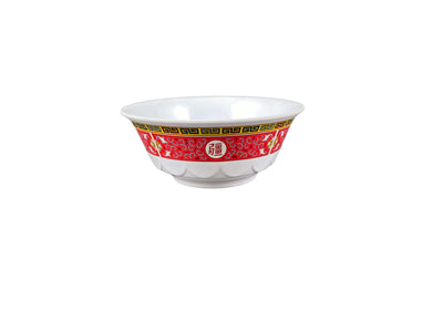 Thunder Group 5275TR 34 Oz Scalloped Bowl Melamine Dishwasher Safe