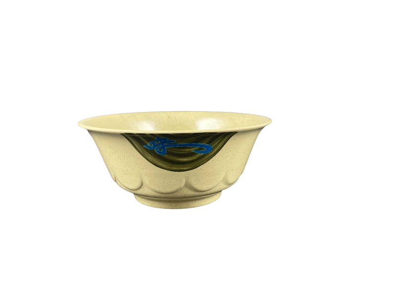 Thunder Group 5285J 53 Oz Bowl Round Scallop Edge Break-resistant Melamine