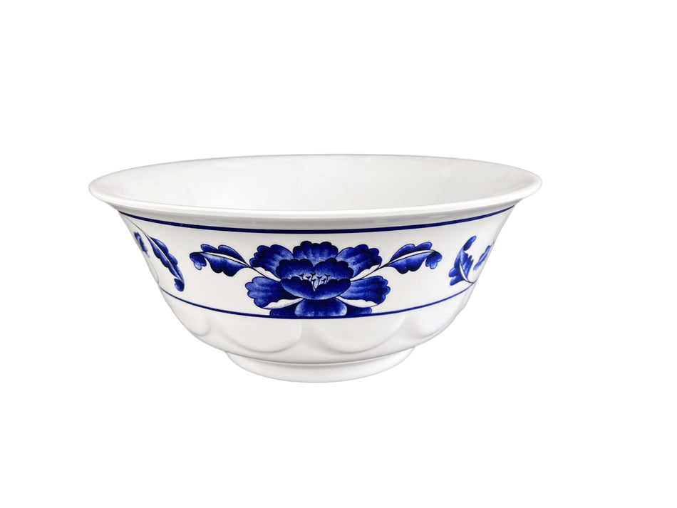 12 Pack 53 oz, 8-1/4" Diameter x 3-1/2" Height, Scalloped Bowl, Lotus Dinnerware, Melamine, BPA Free, Dishwasher Safe, Break-Resistant, Shatter-Resistant, No Microwave, No Oven, NSF