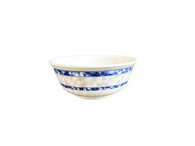 Thunder Group 5306DL 6 Inch 21 Oz Swirl Bowl Break Resistant BPA Free Melamine