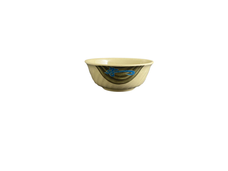Thunder Group 5306J 6 Inch 21 Oz Bowl Break-Resistant Swirl Melamine