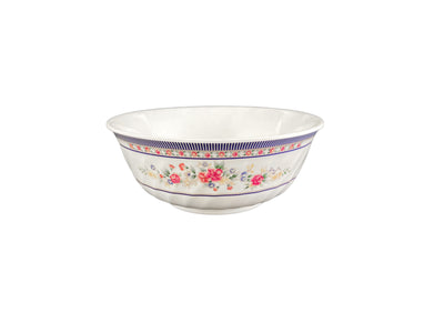 Thunder Group 5307AR 32 Oz Swirl Bowl Break Resistant BPA Free Melamine Rose