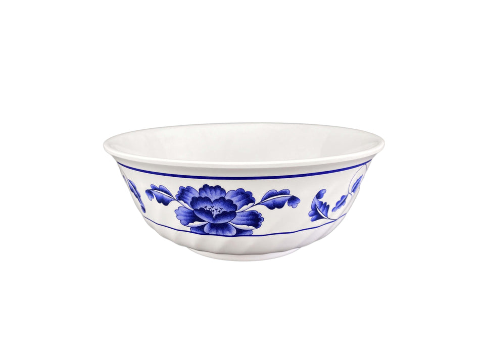 12 Pack 32 oz, 6-7/8" Diameter x 2-3/4" Height, Swirl Bowl, Lotus Dinnerware, Melamine, BPA Free, Dishwasher Safe, Break-Resistant, Shatter-Resistant, No Microwave, No Oven, NSF