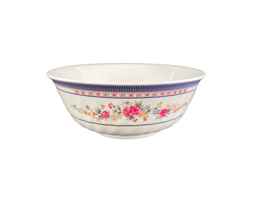 Thunder Group 5308AR 48 Oz Break-Resistant Swirl Bowl 8 Inch Melamine Rose