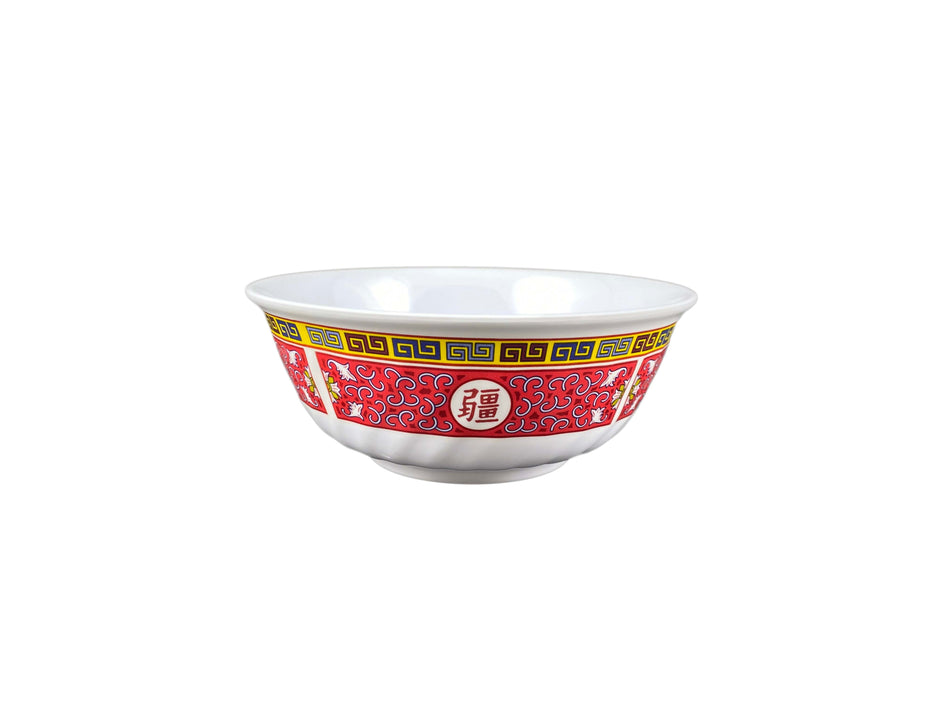 12 Pack 48 oz, 8" Diameter x 3-1/8" Height, Swirl Bowl, Longevity Dinnerware, Melamine, BPA Free, Dishwasher Safe, Break-Resistant, Shatter-Resistant, No Microwave, No Oven, NSF