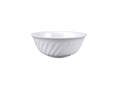 Thunder Group 5309TW 9 Inch Bowl 72 Oz Break-resistant Dishwasher Safe Melamine Imperial White