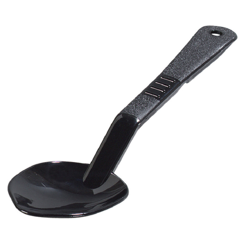 Carlisle 441503 11 Inch Solid Serving Spoon Heat Resistant Black Polysulfone