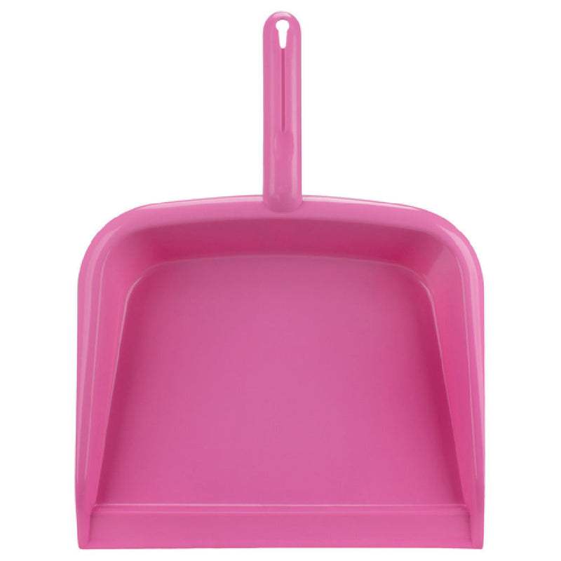 Carlisle 361440EC26 10 Inch Pink Dust Pan Plastic Commercial Cleaning Tool