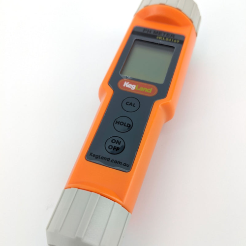 pH Meter | Digital Display | Automatic Temperature Compensation | 0.01 Resolution | Buffer Solution Included - KL04169