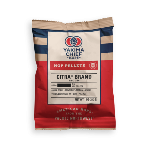 Citra® Hops 1 lb Pellets - HBC 394 T-90 Premium Aroma Hops