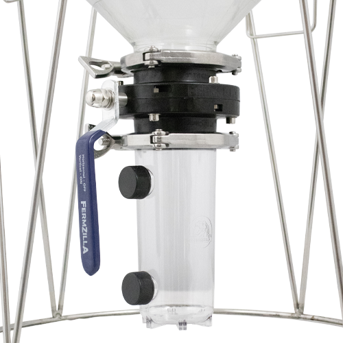 FermZilla Tri-Conical Fermenter | Gen 3.2 | 3 in. T.C. Collection Container | 27L | 7.1G | KL25898