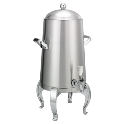 Flame Free™ Thermo-Urn™ 3-Gallon Vacuum Insulated Urn with Regal Legs and Domed Lid in Brushed Stainless