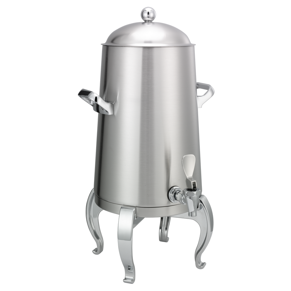 Flame Free™ Thermo-Urn™ 3-Gallon Vacuum Insulated Urn with Regal Legs and Domed Lid in Brushed Stainless