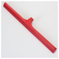 Carlisle 3656805 24 Inch Straight Floor Squeegee Head Rubber Plastic Red