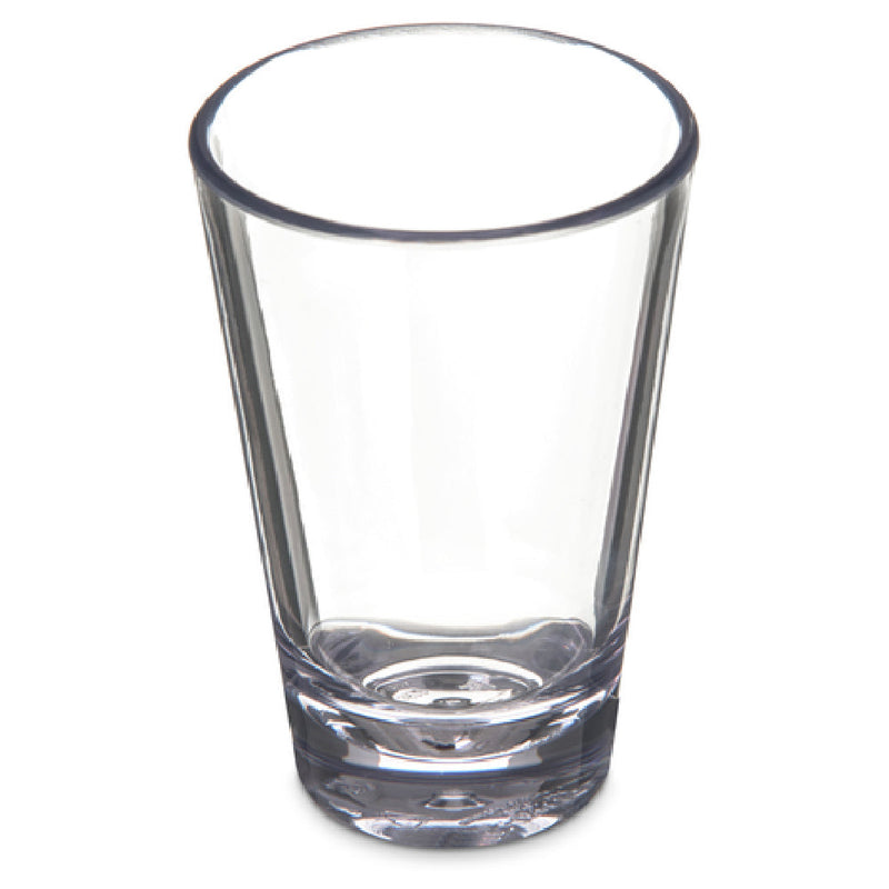 Carlisle 560307 3 Oz Mini Dessert Glass Clear SAN - Break-Resistant Dishwasher Safe Shooter