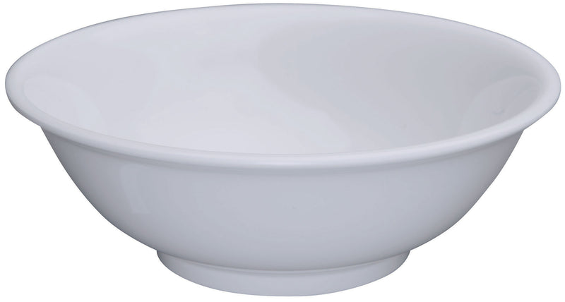 Winco MMB-32W 32 Oz Bowl Heat Resistant Dishwasher Safe White Melamine