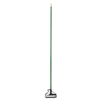 Carlisle 4166409 60 Inch Quik-Release Mop Handle with Fiberglass Green