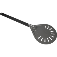 Perforated Pizza Peel | Round Pizza Spinner | 8" - KL21852