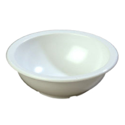 Carlisle KL11502 6-1/8 Inch Chowder Bowl 16 Oz Melamine White Dishwasher Safe