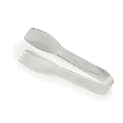 Carlisle 604606 6 Inch Salad Tongs One-piece Dishwasher Safe Stainless Steel Mirror Polish