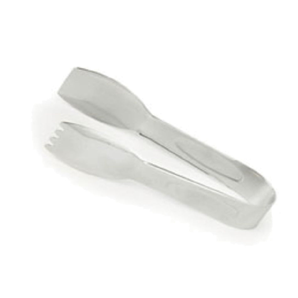 Carlisle 604606 6 Inch Salad Tongs One-piece Dishwasher Safe Stainless Steel Mirror Polish